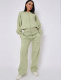 Sage Green Bomber Oversized Track Set